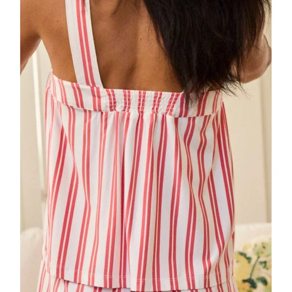 Lake Pajama Top M Dream Modal Daydream Terrace Regalia Stripe Luxury‎ Cottage
